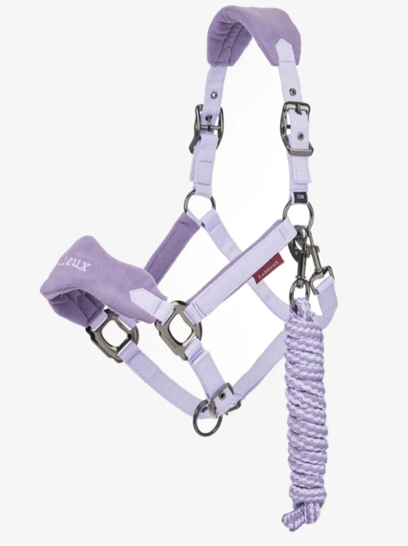 LeMieux Vogue Headcollar and Leadrope Wisteria